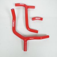 y kit kühlschlauch rot irod für motorrad honda 450 crf 2009 bis