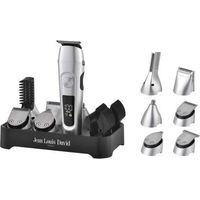 Tagliacapelli 6 in 1 Jean Louis David JLD Ultimate Trimmer argento nero autonomia 120 min