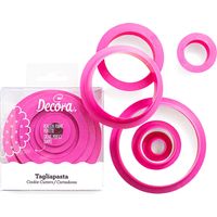 Set mit Kreisausstechern, 6-teilige Dekorform