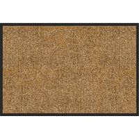 Tapis de Porte Paillasson d'entrée Rhine Beige 200 x 200 cm