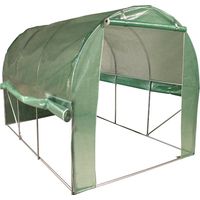 JANY FRANCE Serre tunnel 6m² - tubes diamètre de 25mm - avec côtés relevables
