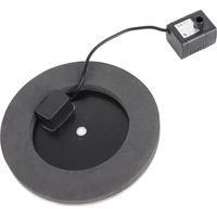 Fontaine Solaire Flottante pour Bassin de Jardin avec Pompe à l'Énergie Solaire Kit Fontaine Fontaine de Bassin Fontaine de Bassin
