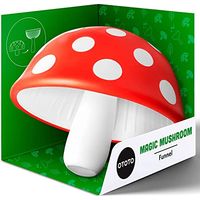 Pa-design Magic Mushroom Entonnoir rouge et blanc silicone