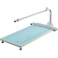 Machine De Découpe Polystyrène 20CM Découpeuse de Mousse De Fil Chaud Mousse Découpeuse Réglable À Température Établi Table de Travail
