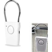 Alarme Porte/Fenêtre Sans Fil – Détecteur de Contact avec Sirène 120 dB, Détection Vibrations et Toucher, Système Sécurité Domestique