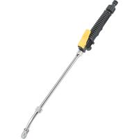 Pulvérisateur agricole réglable avec col de cygne en acier inoxydable, buse orientable, barre de pulvérisation de 50 cm pour jardin et cour.