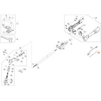 Cavo acceleratore decespugliatore BC22S BC240HL ORIGINALE OLEOMAC 61370220AR