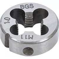 Bgs Technic – Filière M11 x 1.00 – Pas de vis métrique – Ø extérieur 25.4 mm – Épaisseur 9 mm – Pour filetages propres et réparations