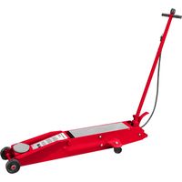 Cric rouleur hydropneumatique lourd - 5 tonnes - Hauteur maximale 650 mm - Idéal pour camionnettes, bus et camions MW Tools CAT6TLNP