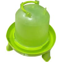 Abreuvoir sur pied avec poignée 5L pour volailles - Vert