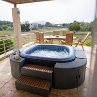 Piscina spa gonfiabile 6 posti Tekapo 185x185 cm MSpa