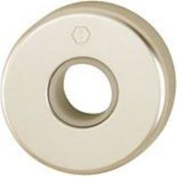 Paire de rosaces HOPPE 53 mm Champagne chromé pour béquilles doubles
