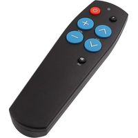 Telecommande Senior,Télécommande TV Universelle, télécommande TV à Gros Boutons, Facile à Utiliser et à configurer pour TV et appareils infrarouges pour Cadeau Personnes âgées