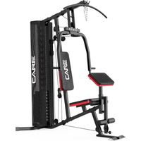 Presse de musculation GYM 250-2 – Appareil de musculation pour haut et bas du corps – Charge guidée réglable – Structure en acier renforcé