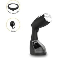 Steamone S-Travel vaporizador de ropa compacto negro y cromo