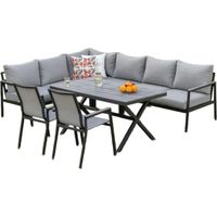 Gardissimo Alu Garten Ecklounge / Sitzgruppe "Jolena"