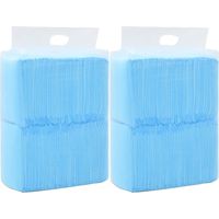 Tapis d’hygiène pour chiens 200 pcs 60 x 45 cm Tissu non tissé