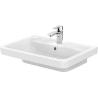 TOTO CF lavabo, 1 trou pour robinetterie, avec trop-plein,