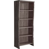 Regal Akazie 81x45x204 grau lackiert PURE ACACIA 408
