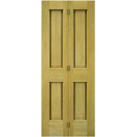 Cobham Oak 4 Panel Internal Bi-fold Door - 1981mm x 762mm
