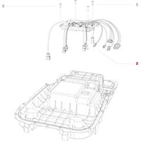 Scheda controllo trazione ORIGINALE BLUEBIRD robot tagliaerba AB12.01.00.0200