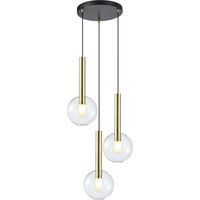 LAMPE SUSPENDUE NIKO 3 G9 OR MILAGRO ML0332