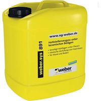 weber.sys 891 Hohlstellenverguss unter keramischen Böden, 5 Ltr