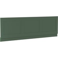 Old London Matt Hunter Green 1800mm Bath Front Panel - LOP807