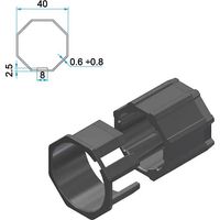 Adaptador motor cherubini a35050502 montaje fácil presión