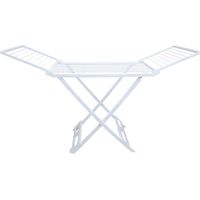 Framar Stendino per Bucato Levante in Resina Bianca 180x95 cm con Rotelle
