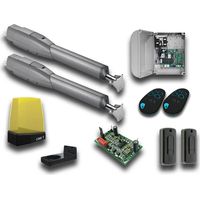 Came – Kit de motorisation de portail 24V pour vantaux jusqu'à 5 mètres et 400 kg – Moteur avec encodeur – 8K01MP026
