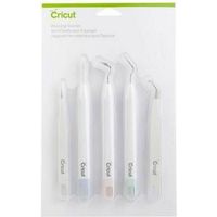 Cricut 2004233 Werkzeugset zum Entgittern Weiß 5 Teile
