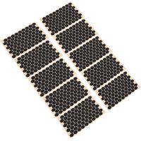 Marhynchus Gaming Grip Decal Sticker 10pcs Black Anti Slip Phone Tape Stickers Non Slip Hexagonal Grip Tape pour Le Clavier de Souris Tablette pour Ordinateur Portable