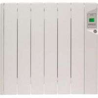 Radiateur Mural à Fluide Thermique - 600 W - Electronique - Aff.lcd - Fil Pilote 6 Ordres- Nf - Ducasa
