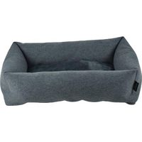 Lebon Hundebett Bonny L 70 x 60 cm anthrazit Kissen