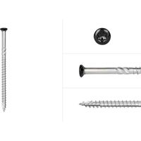 Vis de bardage en bois Acier inoxydable 410 4 x 80 mm Torx 20