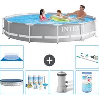 Intex Piscina Prism Frame Redonda - 366x76 cm - 7-piezas S31938