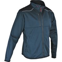Gilet da lavoro bicolore con zip RANCH - MARINE 2XL - 6