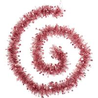 Paris Prix - Guirlande De Noël Pois colorama 200cm Rose