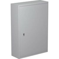 Basi SS 100 Scatola portachiavi in metallo grigio con 200 ganci