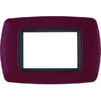 PLACCA COL. AMARANTO 'LIFE' 3 posti - 2983/AM