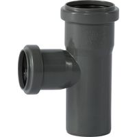 Culotte PVC DN50/40 87 Degrés, Tuyau d'Évacuation, Assainissement