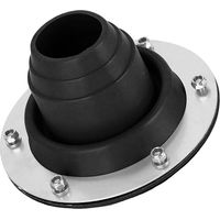 Raccord de conduit de cheminée, joint de conduit de cheminée, bague en silicone pour poêle de tente, tuyau de charpente de toit de 3" à 6,5", raccord de conduit de cheminée
