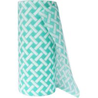 Cleaning Towel - Reusable Microfiber Cloth - For Kitchen Bathroom Cleaning - 90 Pieces Per Roll - Green