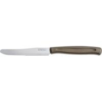 Coltelli marroni metà seghettati Kaimano Dinamik set 6 pz