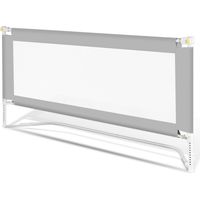 Randaco 180cm Barrière de Sécurité Enfant Lit Barrière de lit pour enfant barrière de sécurité pour lit enfant barrière de protection de lit