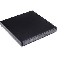 Lecteur DVD Combo CD CD-RW USB 2.0 pour Ordinateur Portable/Ordinateur Portable/Bureau pour Apple iMac Dell Acer HP ASUS ,Noir