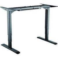 Equip 650805 Bureau électrique noir réglable en hauteur