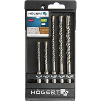 Set punte trapano Gtv ht6d370 carburo tungsteno 5 pezzi