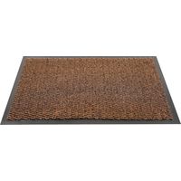 Tapis d'entrée intérieur antidérapant ALCAZAR 40x60cm Marron